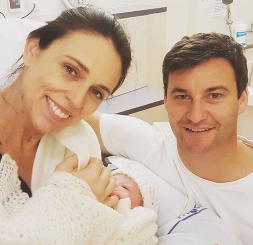Yeni Zelanda Başbakanı Ardern doğum yaptı - 1