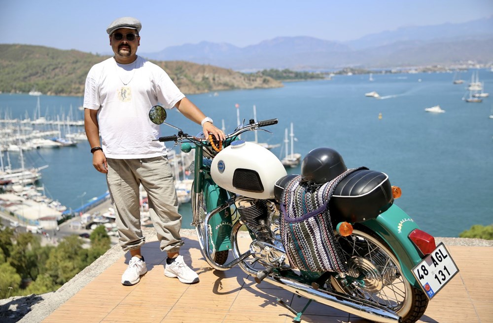 1973 model motosikleti yeniledi: Amcasından yadigardı, hayali gerçek oldu - 1