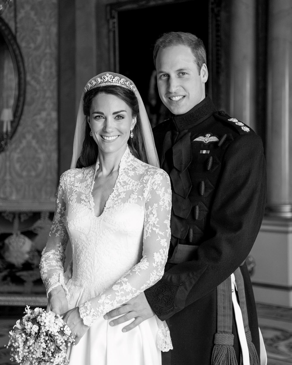 Kate Middleton ile Prens William'dan evlilik yıl dönümü ...