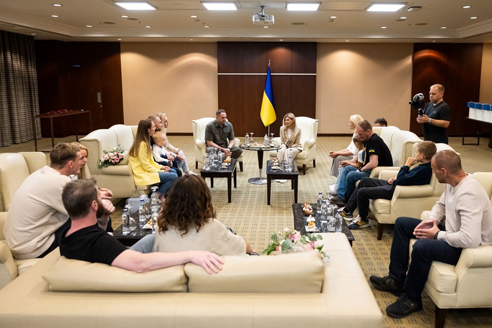 Olena Zelenska, Türkiye'de Azov komutanlarıyla buluştu - 1