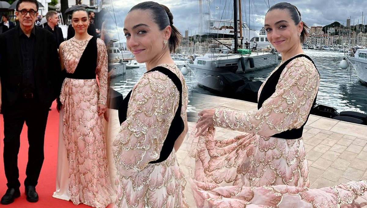 Merve Dizdar'dan Cannes Film Festivali elbisesi eleştirilerine yanıt Merve Dizdar'dan Cannes Film Festivali elbisesi eleştirilerine yanıt