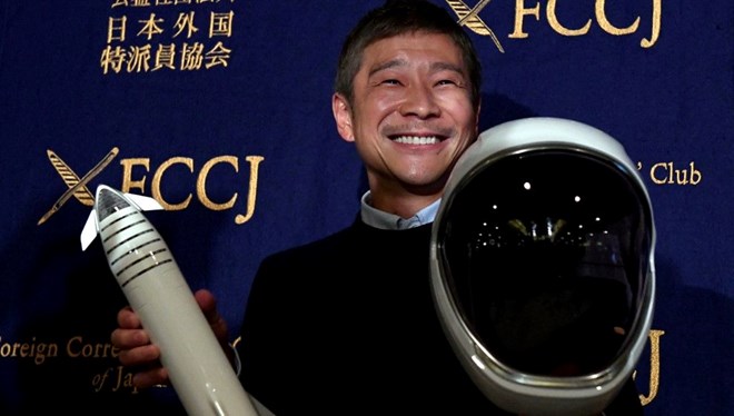 Japon milyarder Maezawa: Uzayla ilgili büyük bir duyuru yapacağım