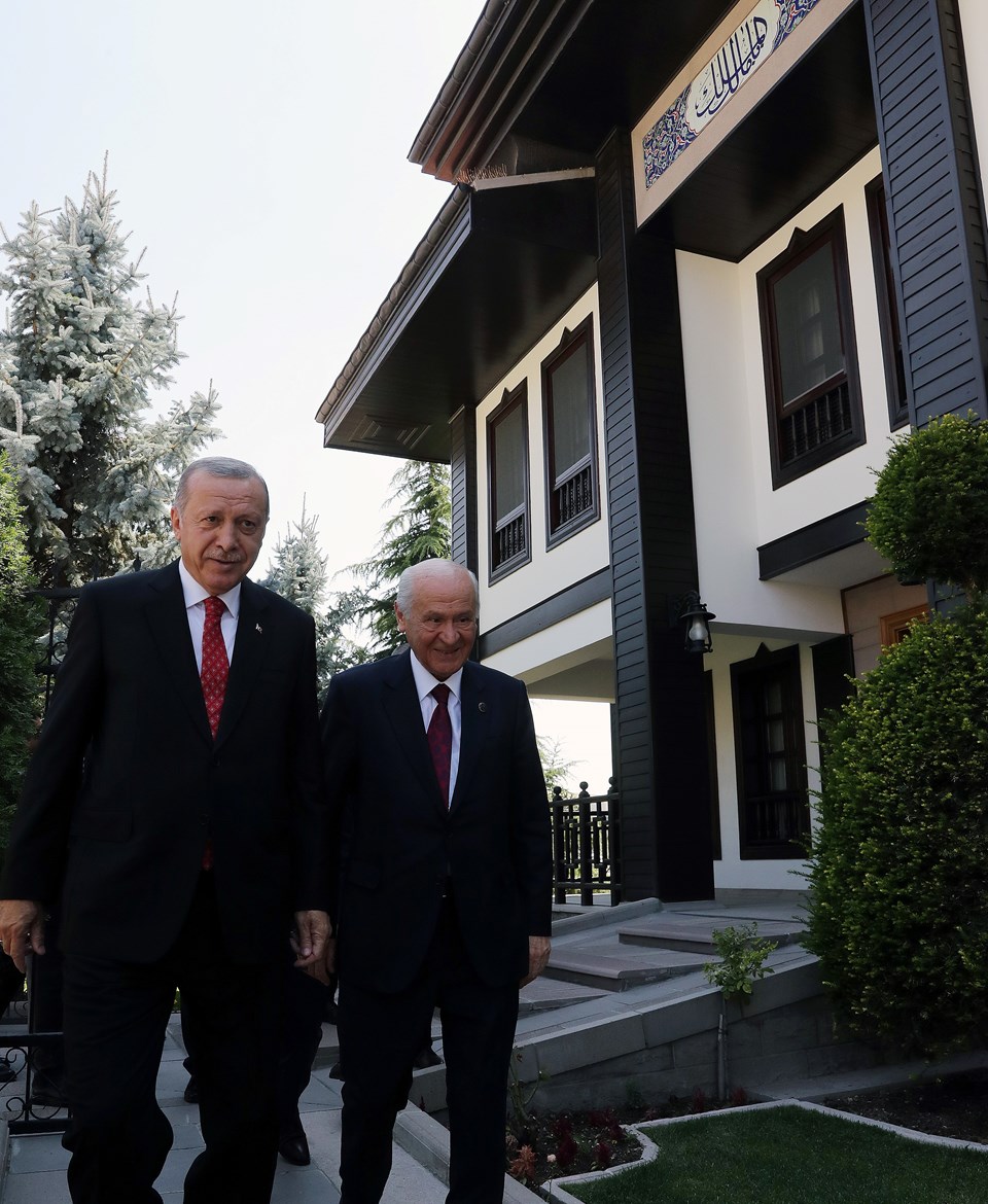 Cumhurbaşkanı Erdoğan'dan Bahçeli'ye evinde ziyaret - 3