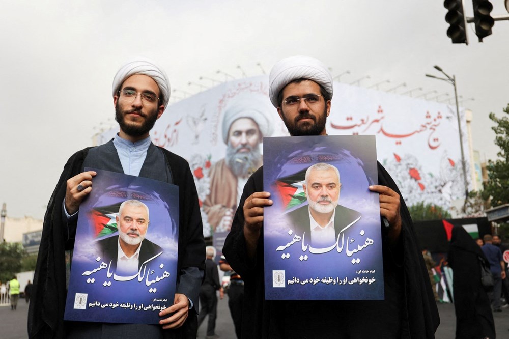 Hamas lideri Haniye için Tahran'da cenaze töreni düzenleniyor - 6