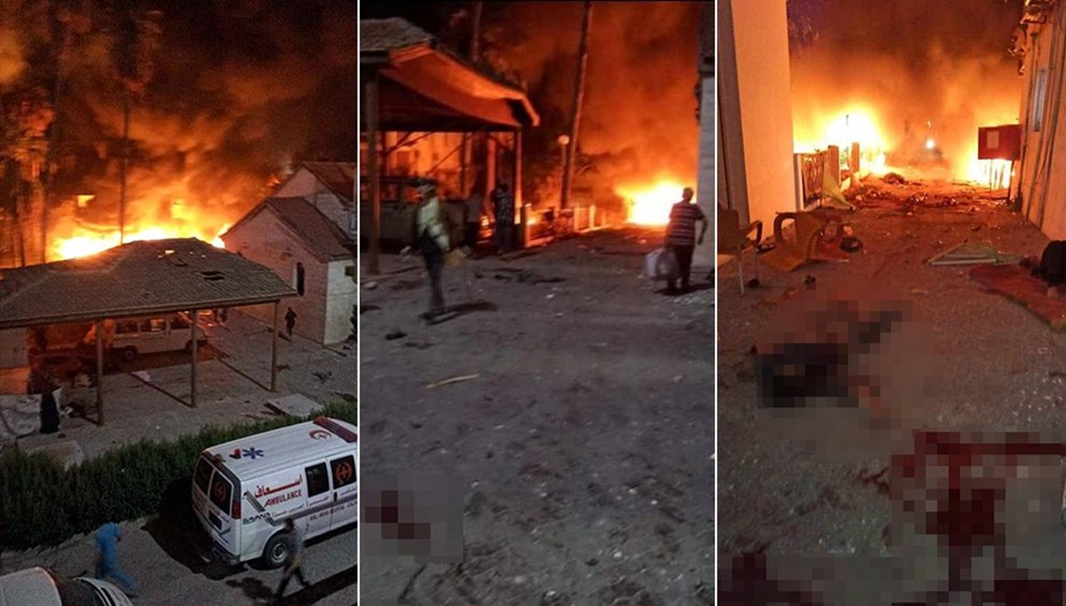 İsrail, Gazze'de hastaneyi hedef aldı: En az 500 can kaybı (İsrail-Hamas çatışmalarında 11. gün) İsrail, Gazze'de hastaneyi hedef aldı: En az 500 can kaybı (İsrail-Hamas çatışmalarında 11. gün)
