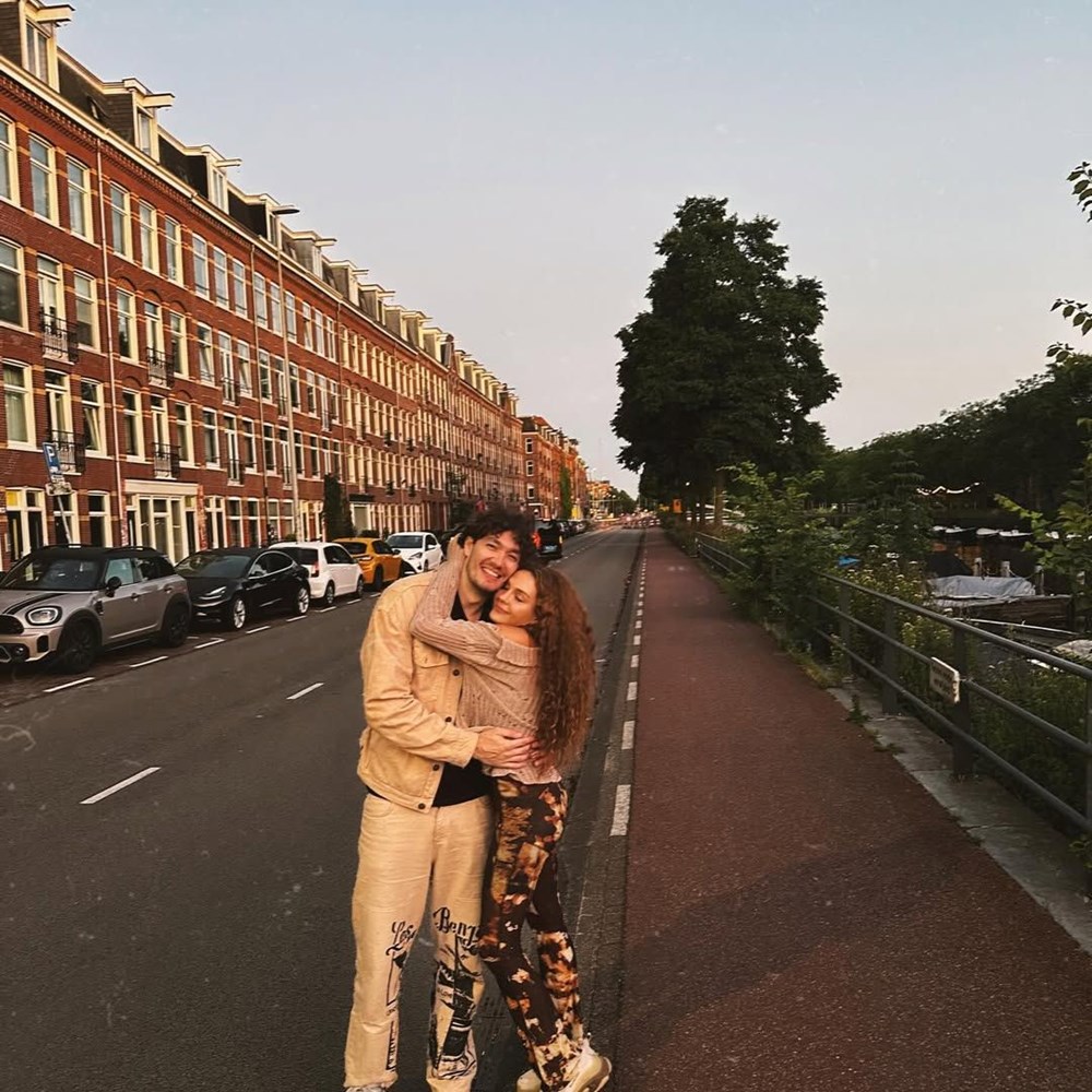Ebru Şahin ile Cedi Osman'dan Amsterdam pozları - 5
