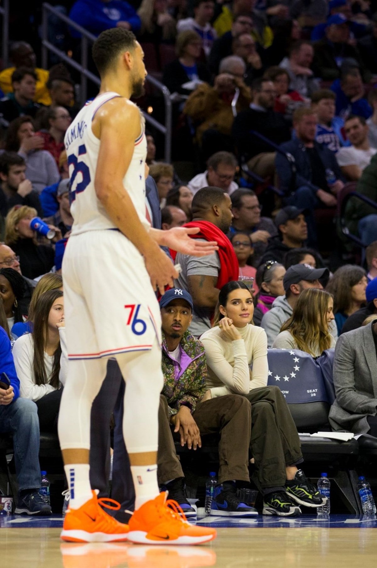 Ben Simmons bir dönem Kendall Jenner ile yaşadığı aşk ile gündemdeydi