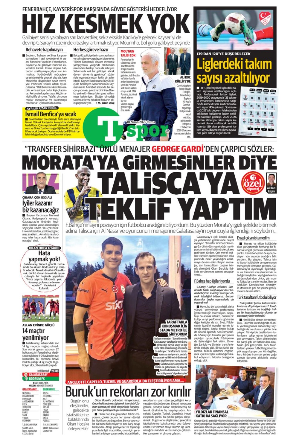 "Kolo Muani bombası" (18 Nisan 2025 spor manşetleri) - 30