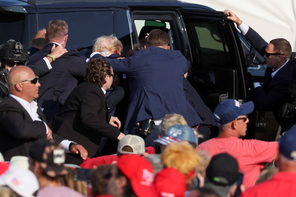 Trump saldırı sonrası ilk röportajını verdi: "Ölmüş olmam gerekiyordu" - 9