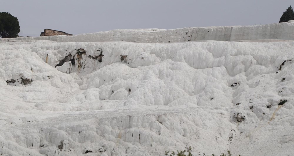 Pamukkale Travertenleri Artik Daha Beyaz Ntv