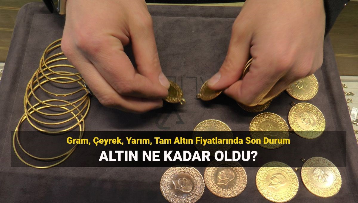 Altın düşüyor mu? 9 Ekim altın fiyatları canlı: Gram altın, çeyrek altın ve yarım altın kaç TL oldu?