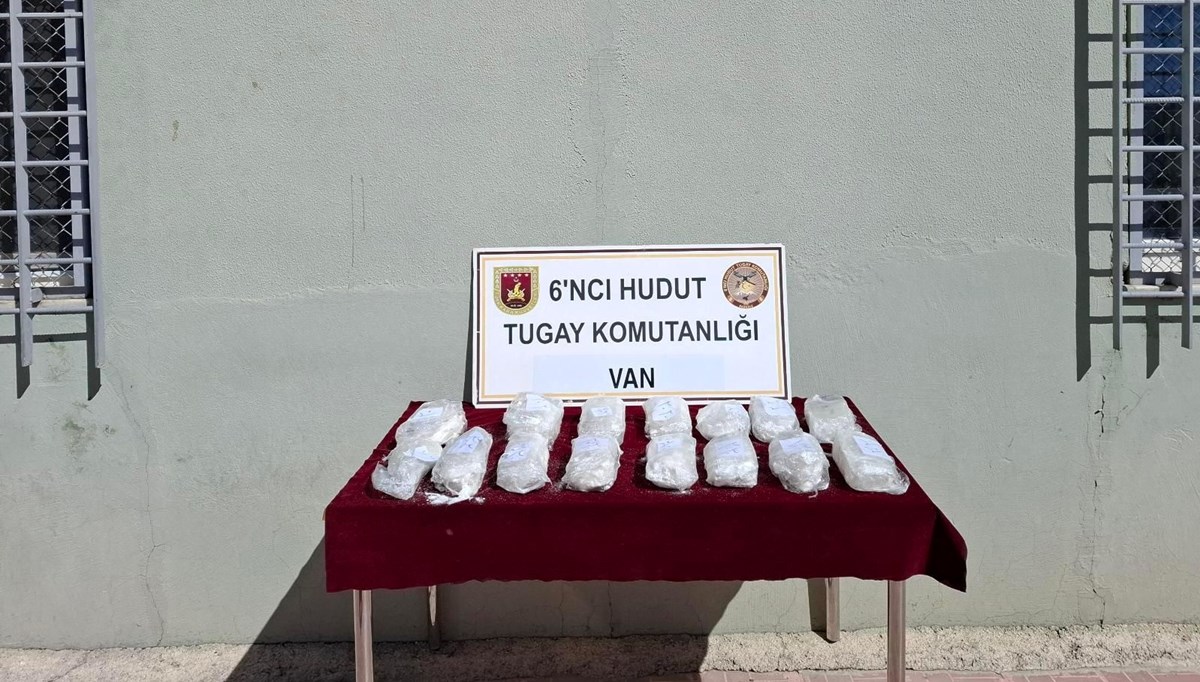 Hudut hattında uyuşturucu ele geçirildi