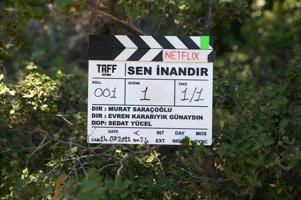 Ayça Ayşin Turan ve Ekin Koç'un Netflix filmi'Sen İnandır'ın çekimleri başladı - 4