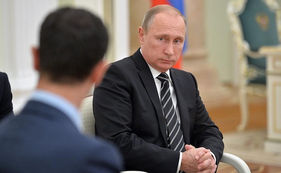 Esad Moskova'da Putin ile görüştü - 2