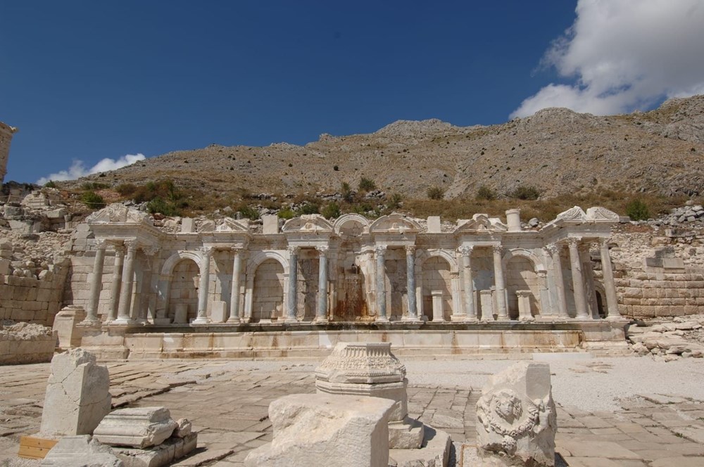 'Aşkların şehri' Sagalassos'u 42 binden fazla kişi ziyaret etti - 15