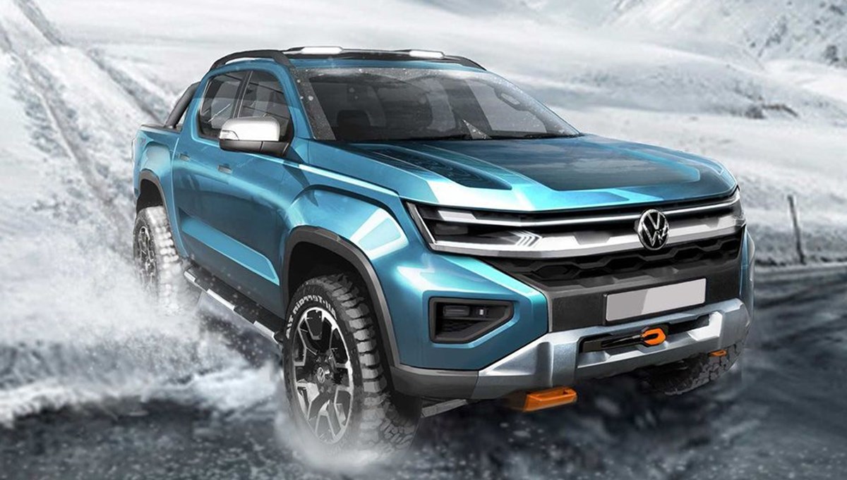 Yeni nesil Volkswagen Amarok'tan ipucu görseli