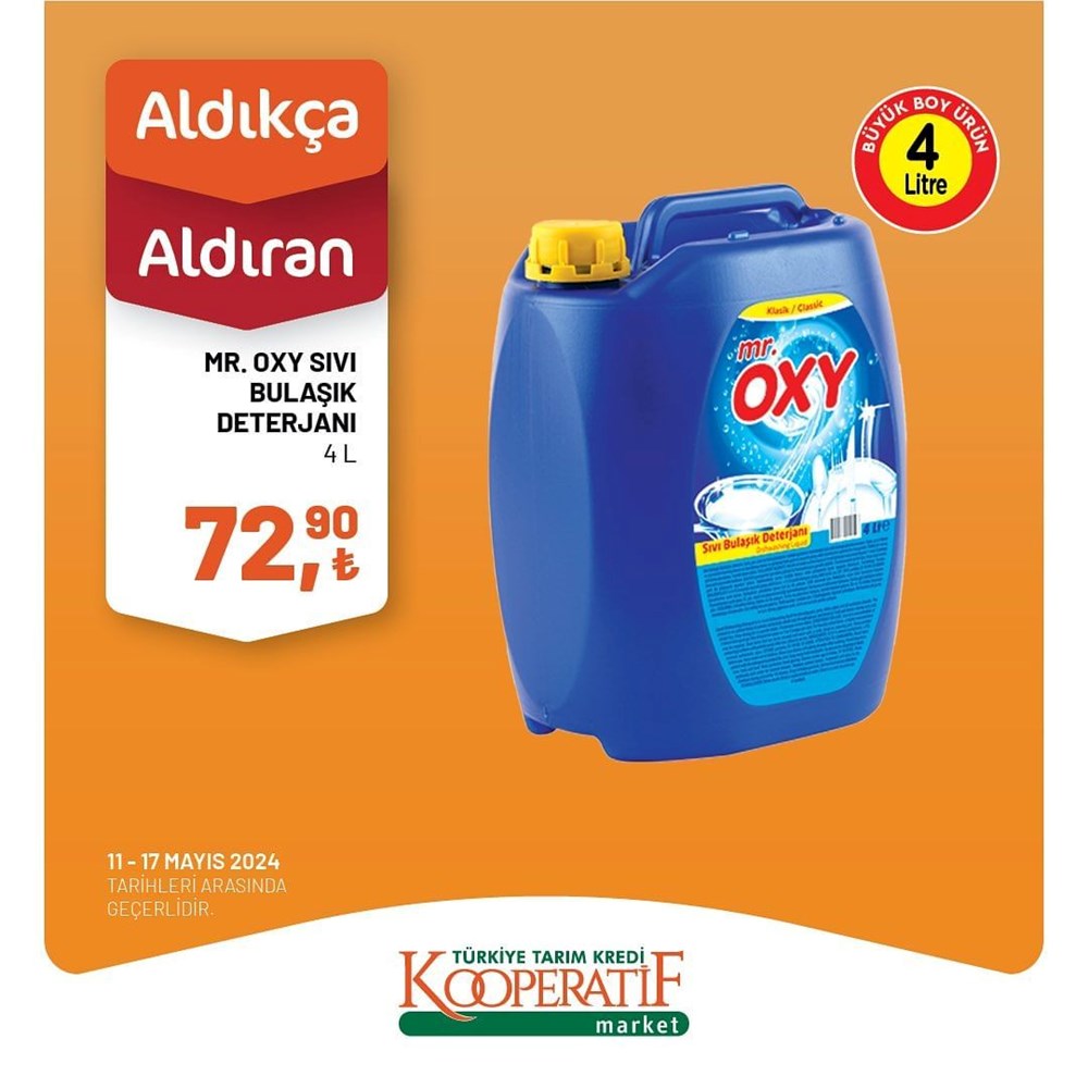 Tarım Kredi Kooperatif Market'te mayıs ayına özel yeni indirimli ürünler listesi (11-17 Mayıs 2024 Tarım Kredi Market indirimleri) - 13