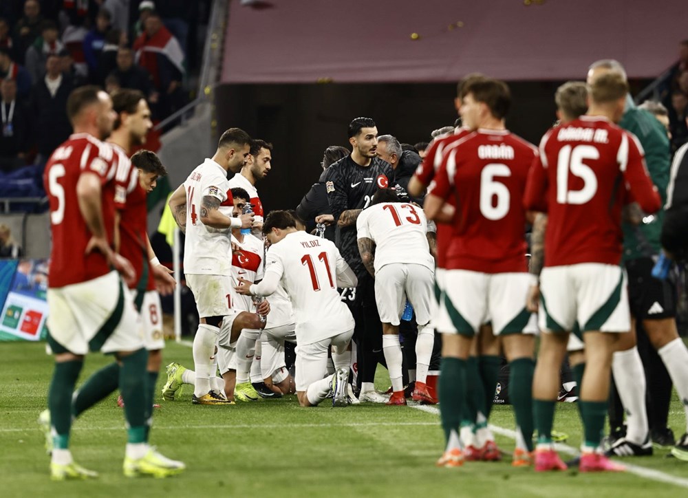 A Milli Takım, Macaristan'ı 3 golle devirdi ve A Ligi'ne yükseldi - 6