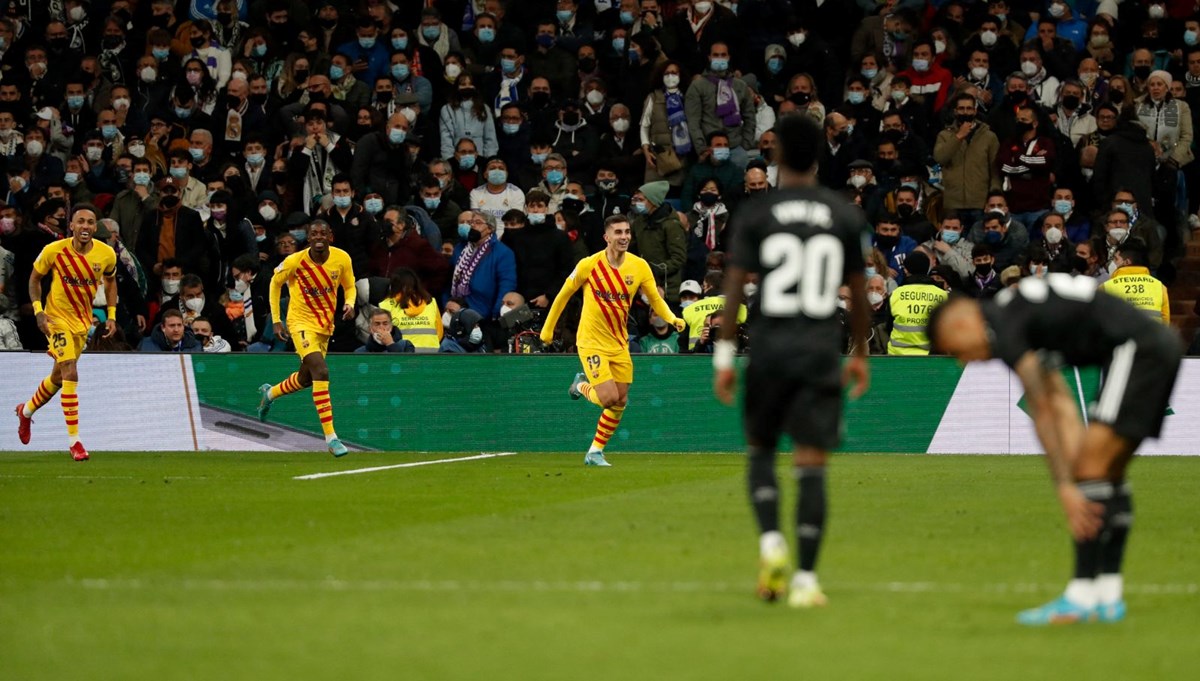 El Clasico'da Barcelona farklı kazandı El Clasico'da Barcelona farklı kazandı
