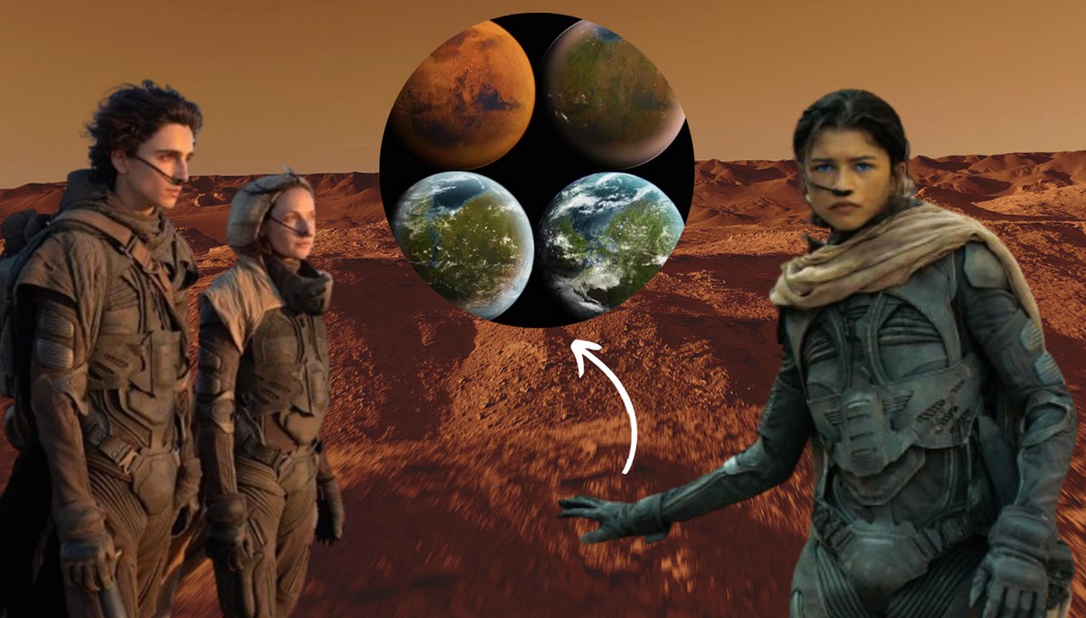 Kızıl Gezegen Dune'u örnek alıyor:  Mars'ı dünyalaştırmak mümkün mü?