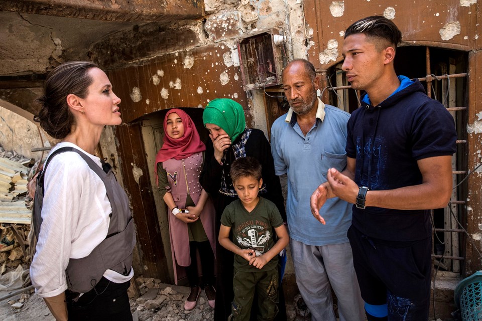 Jolie: Musul’da yaşananlar gördüğüm en büyük yıkım - 1