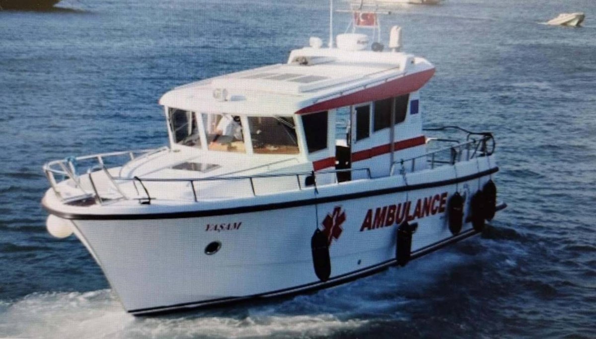 İstanköy Adası'nda rahatsızlandı