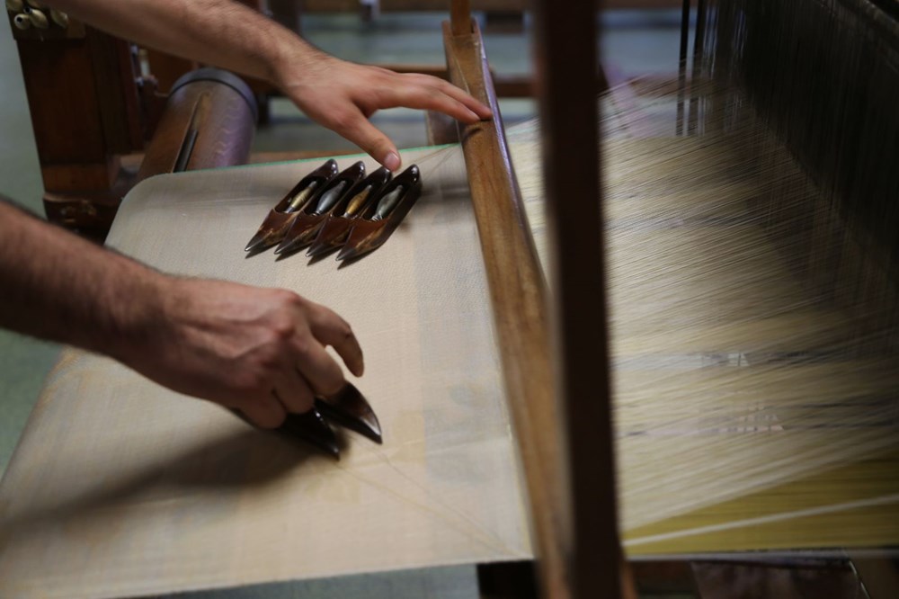 178 yıllık Osmanlı yadigarı fabrikada, Topkapı Sarayı’nın has oda halısı dokunuyor - 7