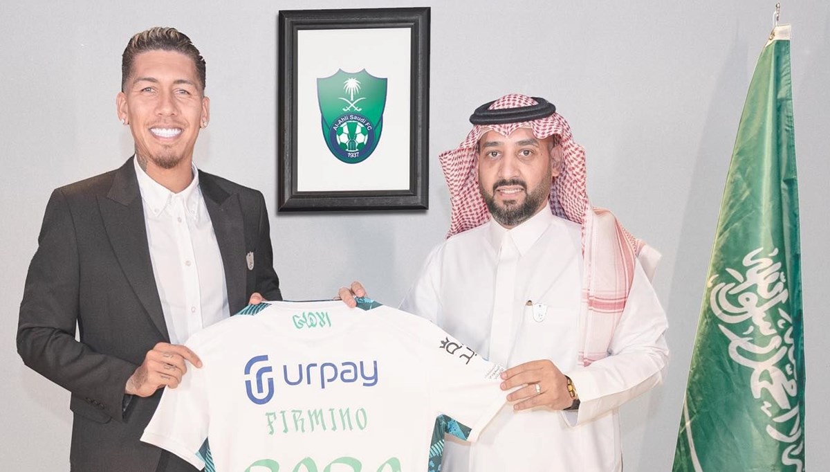 Roberto Firmino Al Ahli'de (Suudi Arabistan'a transfer olan yıldızlar)