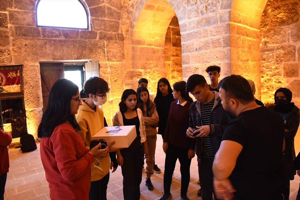 Mardin'de tarihi Nisibis Akademisi Mor Yakup Kilisesi'nin belgeseli çekiliyor - 3