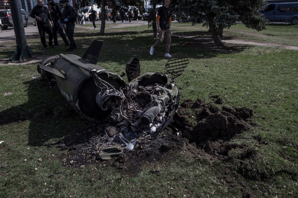 Rusya Ukrayna'da Kramatorsk tren garını vurdu: Olay yerinden fotoğraflar - 21