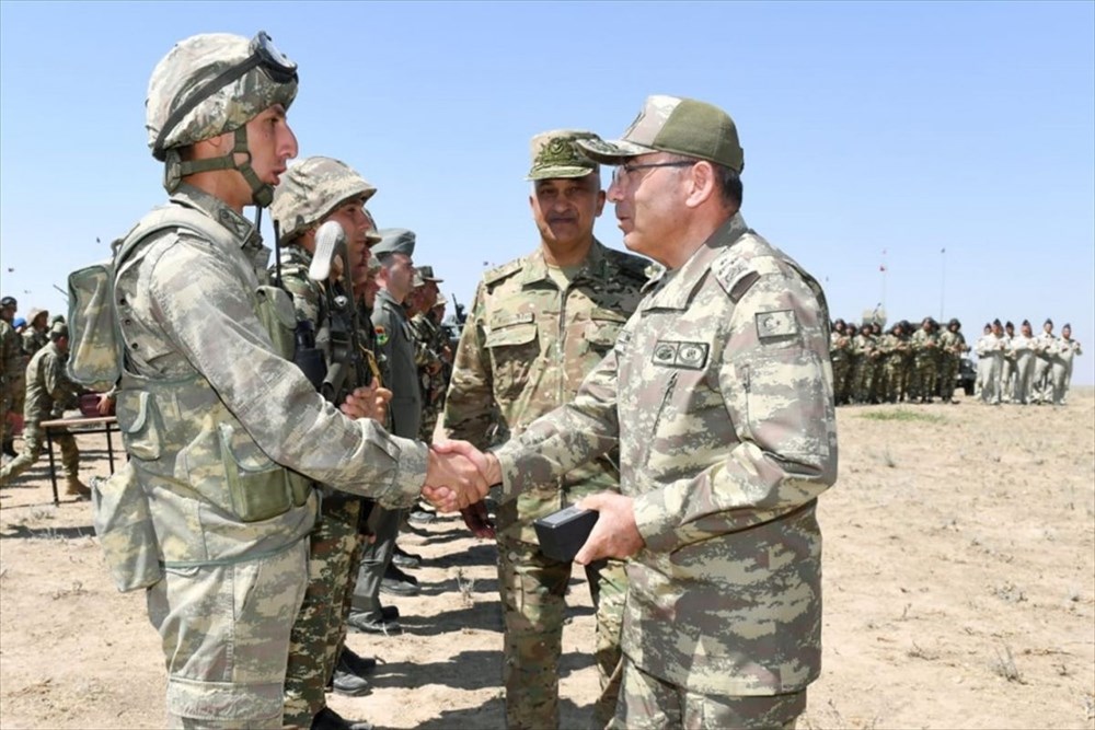 Türkiye ve Azerbaycan'dan savaş sahnelerini aratmayan tatbikat - 6