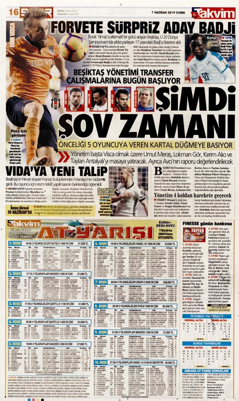 Gunun Spor Mansetleri 7 Haziran 2019 Son Dakika Spor Haberleri Ntv Haber