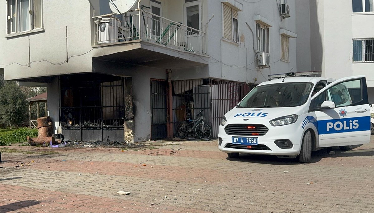 Antalya'da iş yeri yangını Antalya'da iş yeri yangını