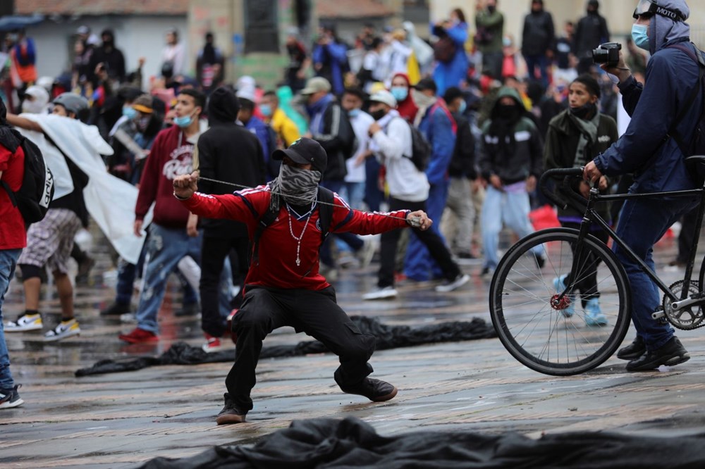Kolombiya'da hükümet karşıtı protestolar 10 gündür sürüyor - 25
