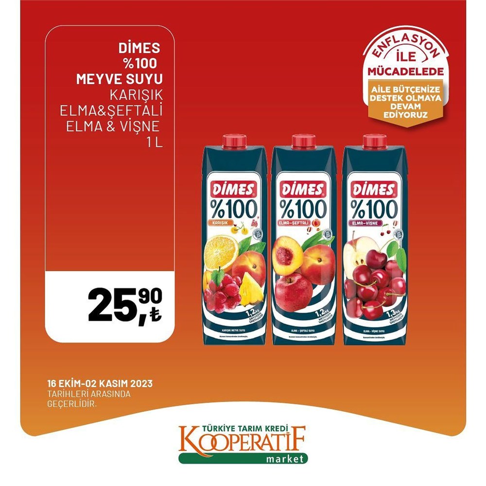 İNDİRİM BUGÜN BAŞLADI! Tarım Kredi Kooperatifi Market İndirim Kataloğu | Siirt Olay Haber Tarım Kredi Kooperatif Market ekim ayına özel yeni indirimli ürünler listesi: Yüzde 50 indirim bugün başlıyor (16 Ekim-2 Kasım 2023 Tarım Kredi Market indirimleri) - 20