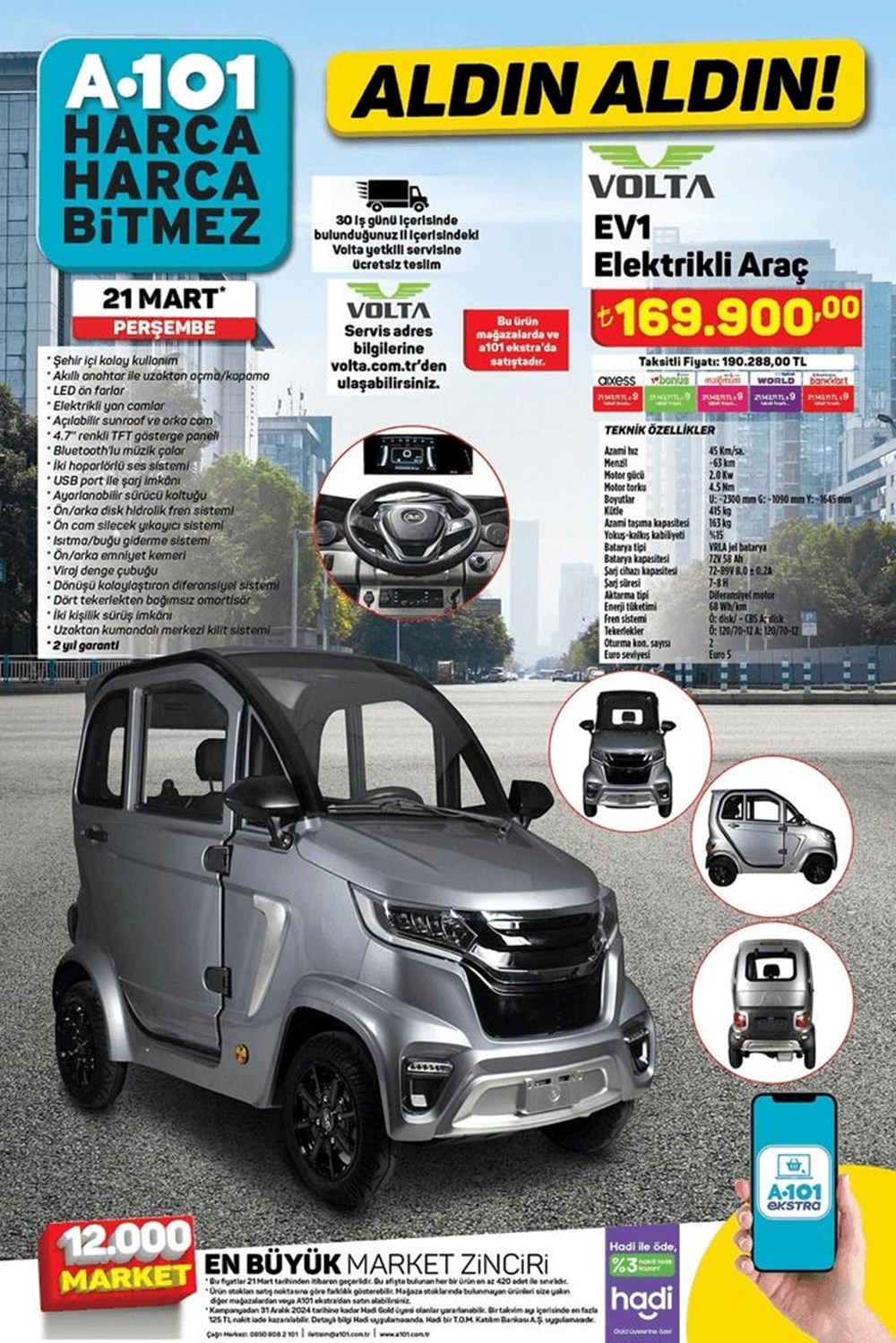 A101 aktüel indirimleri 21 Mart 2024: A101 markette bu haftaya özel yeni indirimli ürünler - 1
