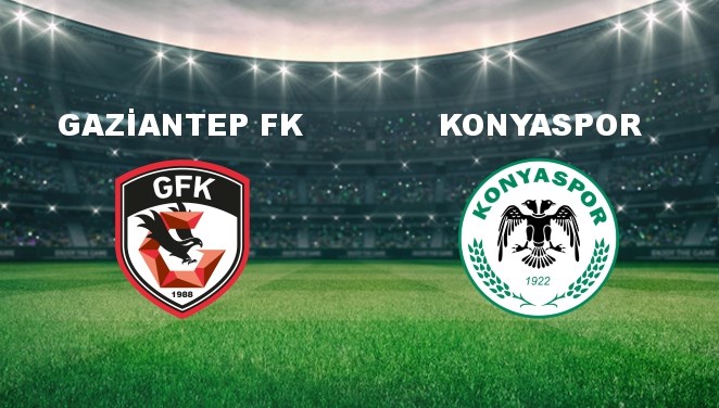 Gaziantep FK - Konyaspor Maçı Ne Zaman? Gaziantep FK - Konyaspor Maçı Hangi Kanalda Canlı Yayınlanacak?