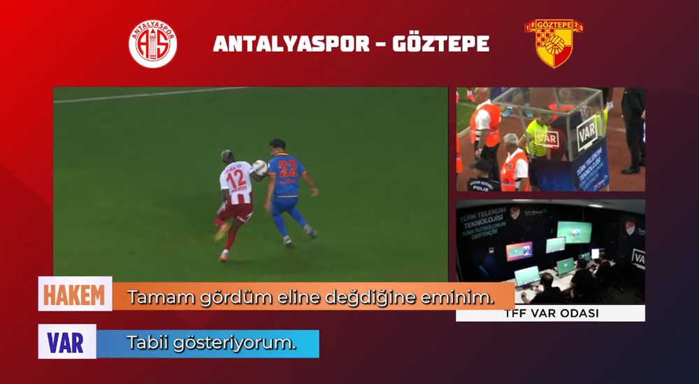 Trendyol Süper Lig'de 1. haftanın VAR kayıtları açıklandı - 3