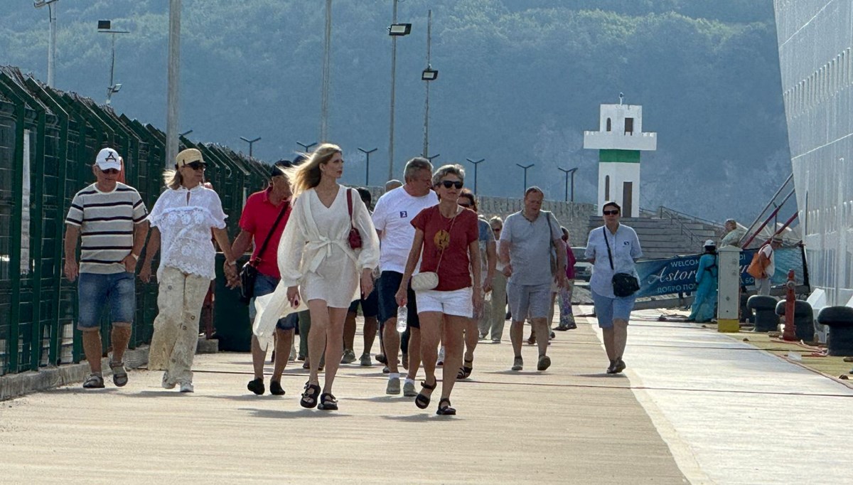 Amasra'ya kruvaziyerle 2 yılda 62 bin 259 Rus turist geldi
