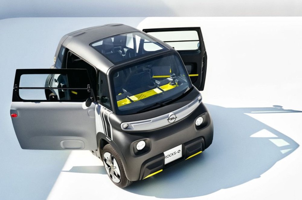 Opel'den elektrikli şehir aracı: Rocks-e 4 Opel'den elektrikli şehir aracı: Rocks-e