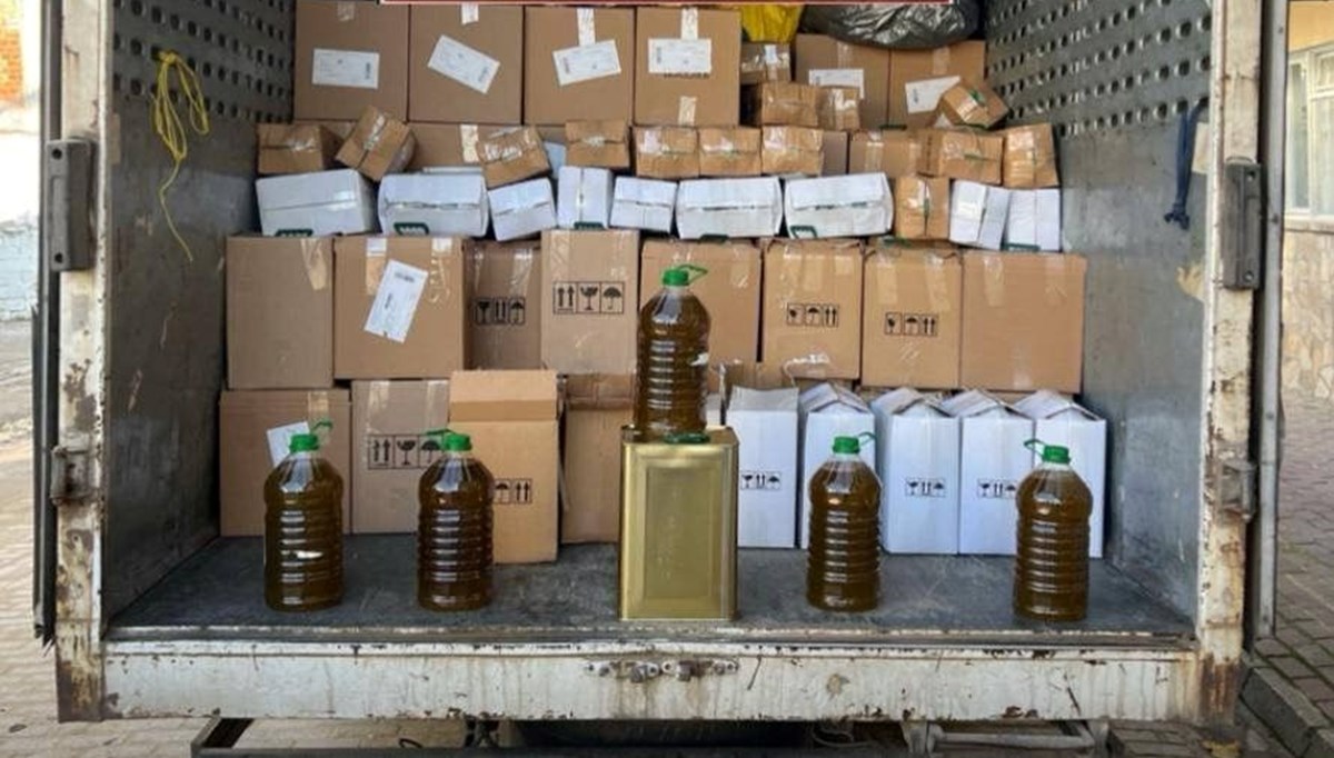 Piyasa değeri 2 milyon lira: 7 ton tağşiş yağ ele geçirildi Piyasa değeri 2 milyon lira: 7 ton tağşiş yağ ele geçirildi