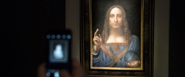 Dünyanın en pahalı tablosu Salvator Mundi Suudi prensin yatında bulundu