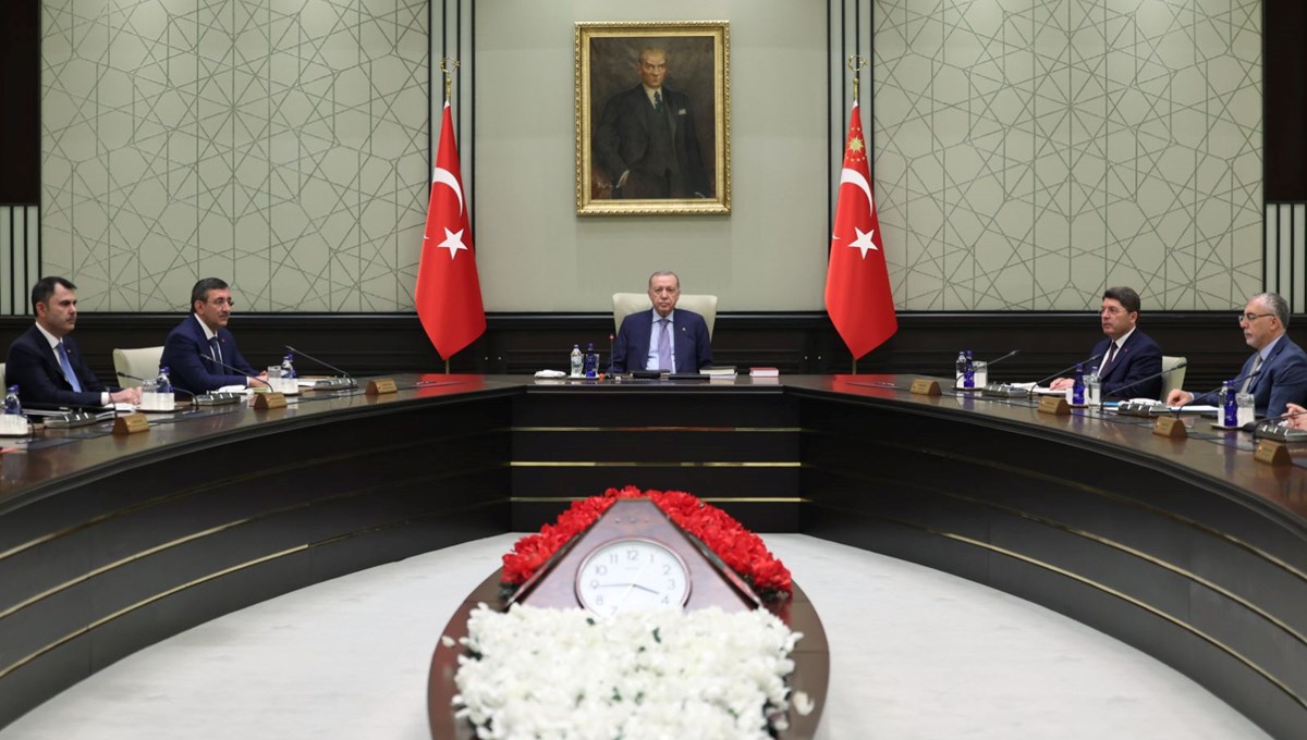 Kabine toplantısı başladı