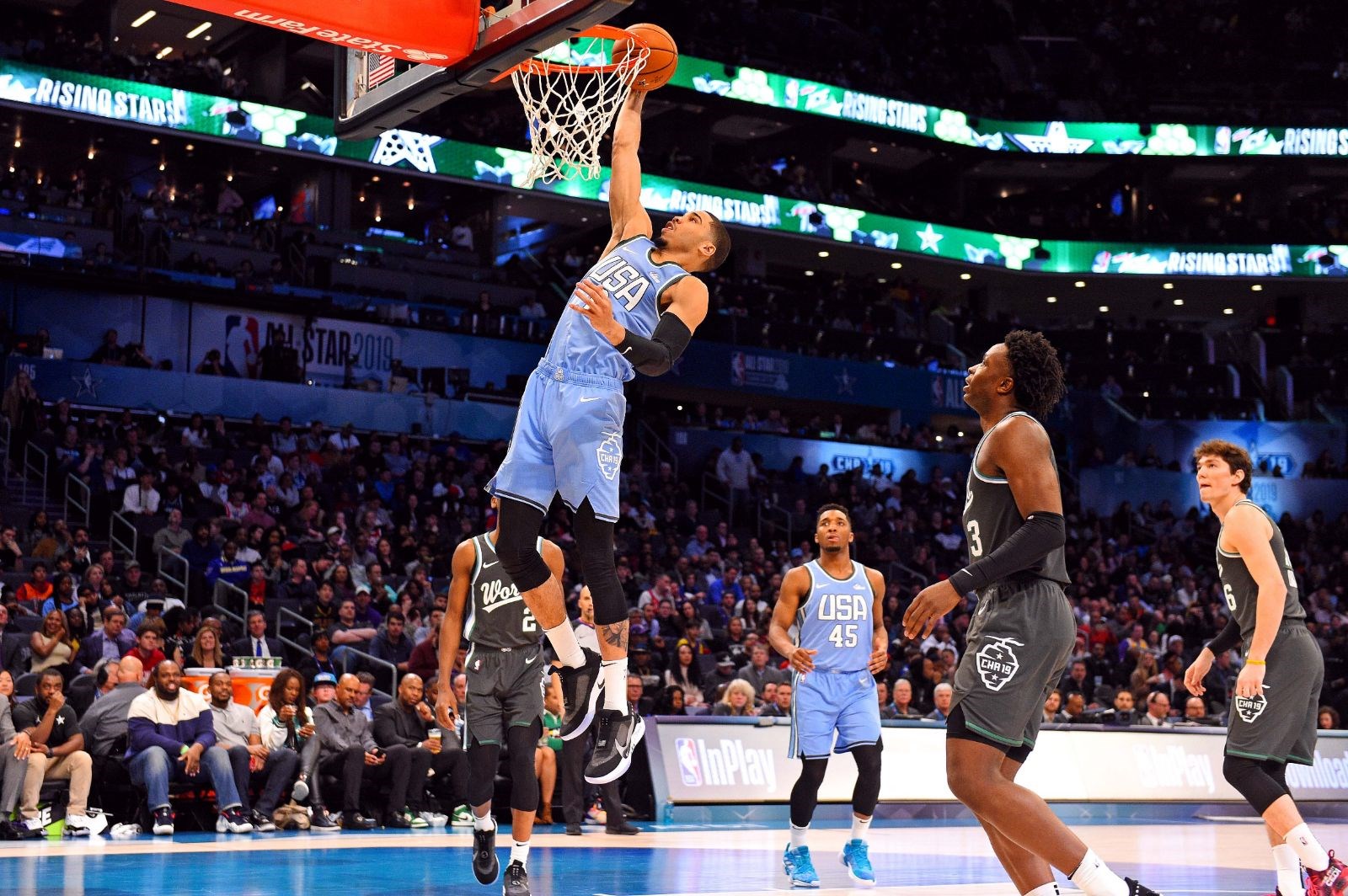 nba all star rookie game 2019