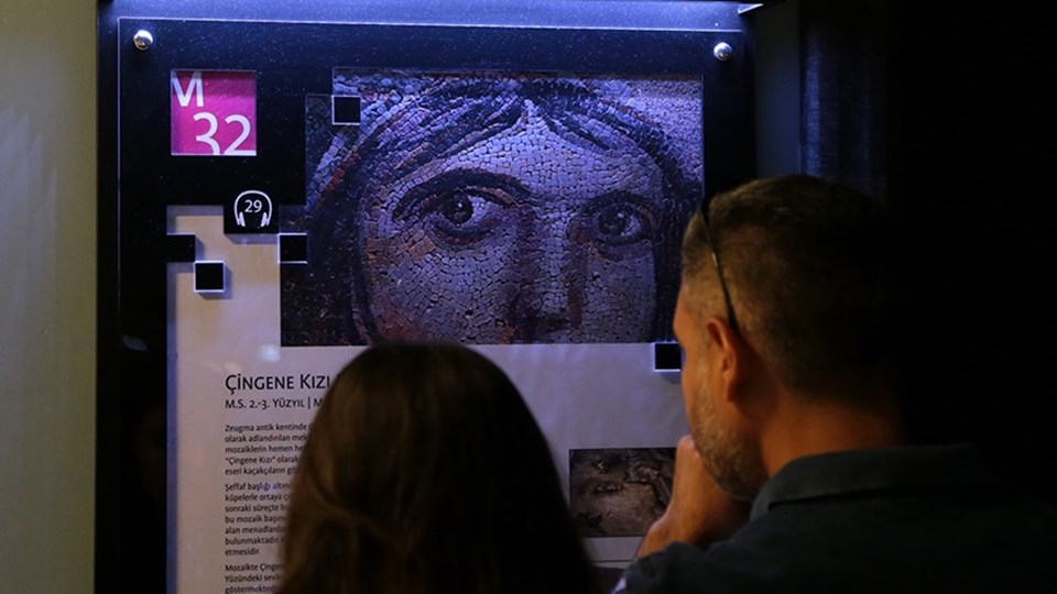 Zeugma Mozaik Müzesi'ne ziyaret yüzde 70 arttı - 1