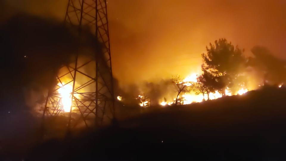 Hatay'da ormanlık alanda çıkan yangın kontrol altına alındı - 1