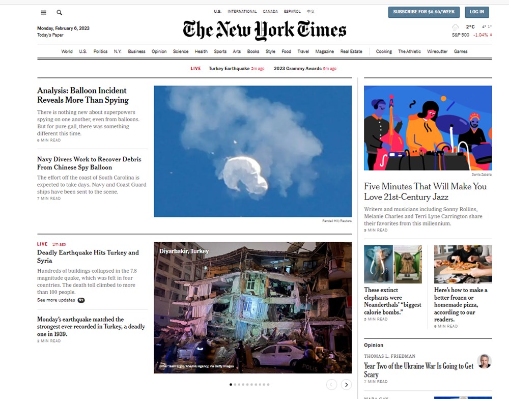 Türkiye'deki 7,4 büyüklüğündeki deprem dünya basınının manşetlerinde - 9