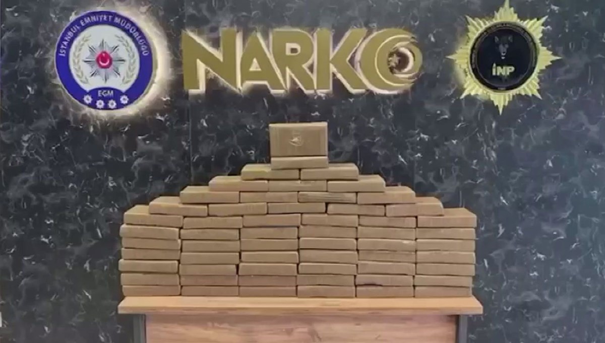 Çatalca'da 60 kilogram kokain ele geçirildi