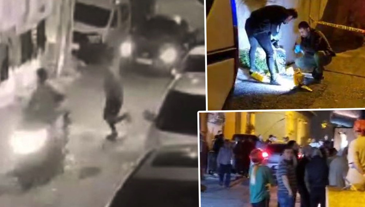 İstanbul'da sokak arasında motosikletli pusu böyle görüntülendi İstanbul'da sokak arasında motosikletli pusu böyle görüntülendi