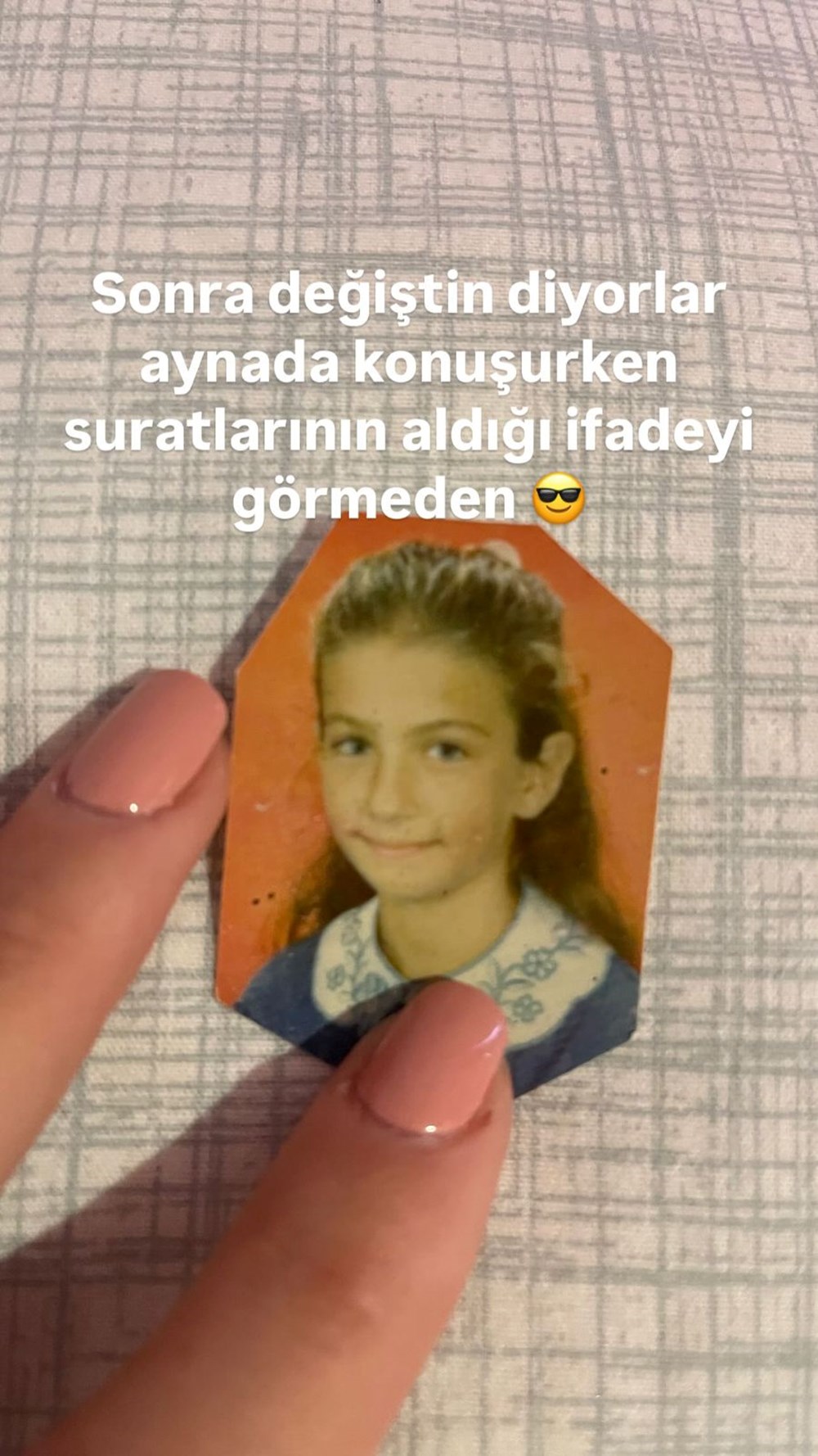 Ünlü isim geçmişe götürdü: "Oyuncu olacağını nasıl anlamadın" (Ünlülerin çocukluk ve gençlik halleri) - 5